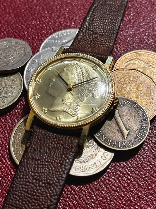 Vintage Coin Watch